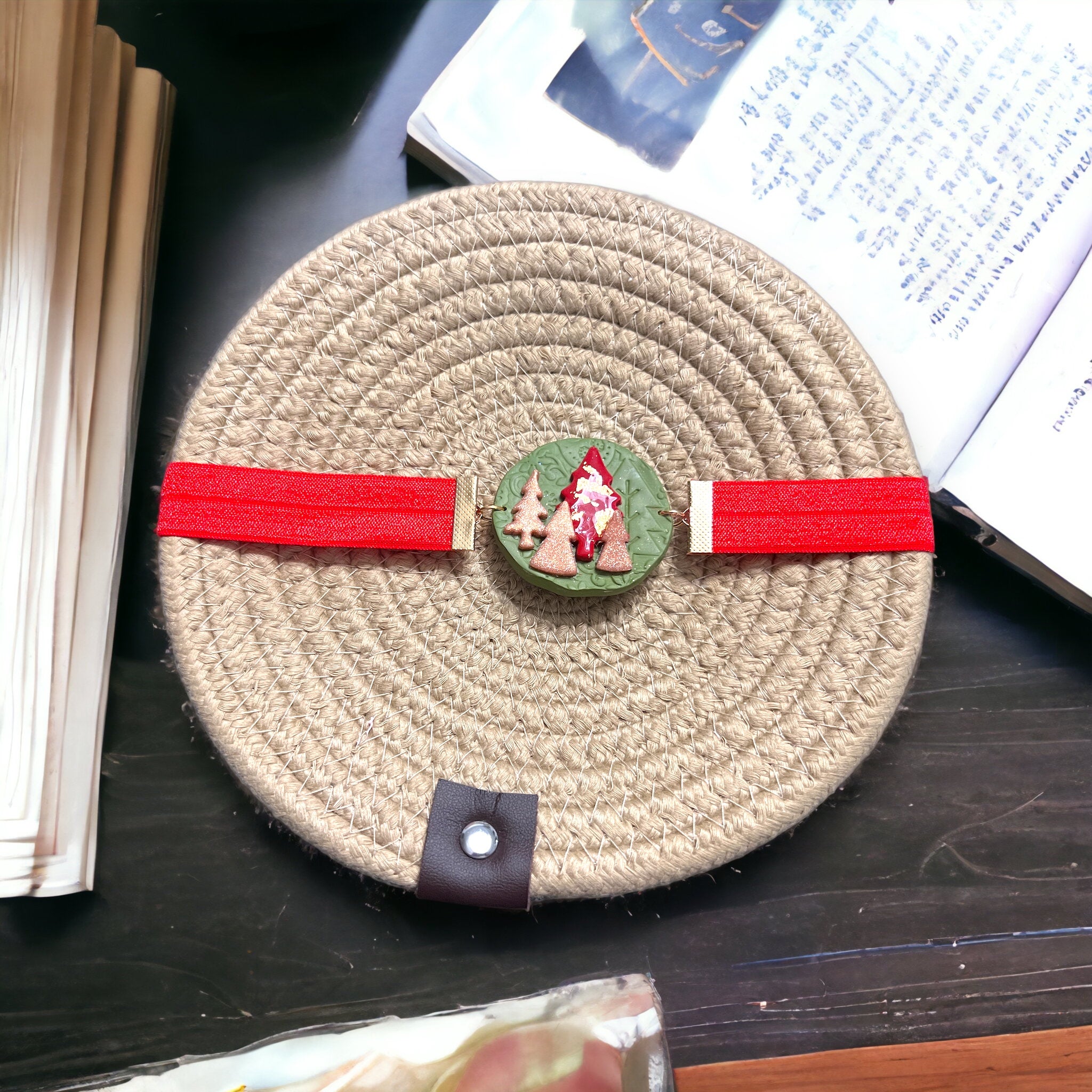 Christmas themed bookmark