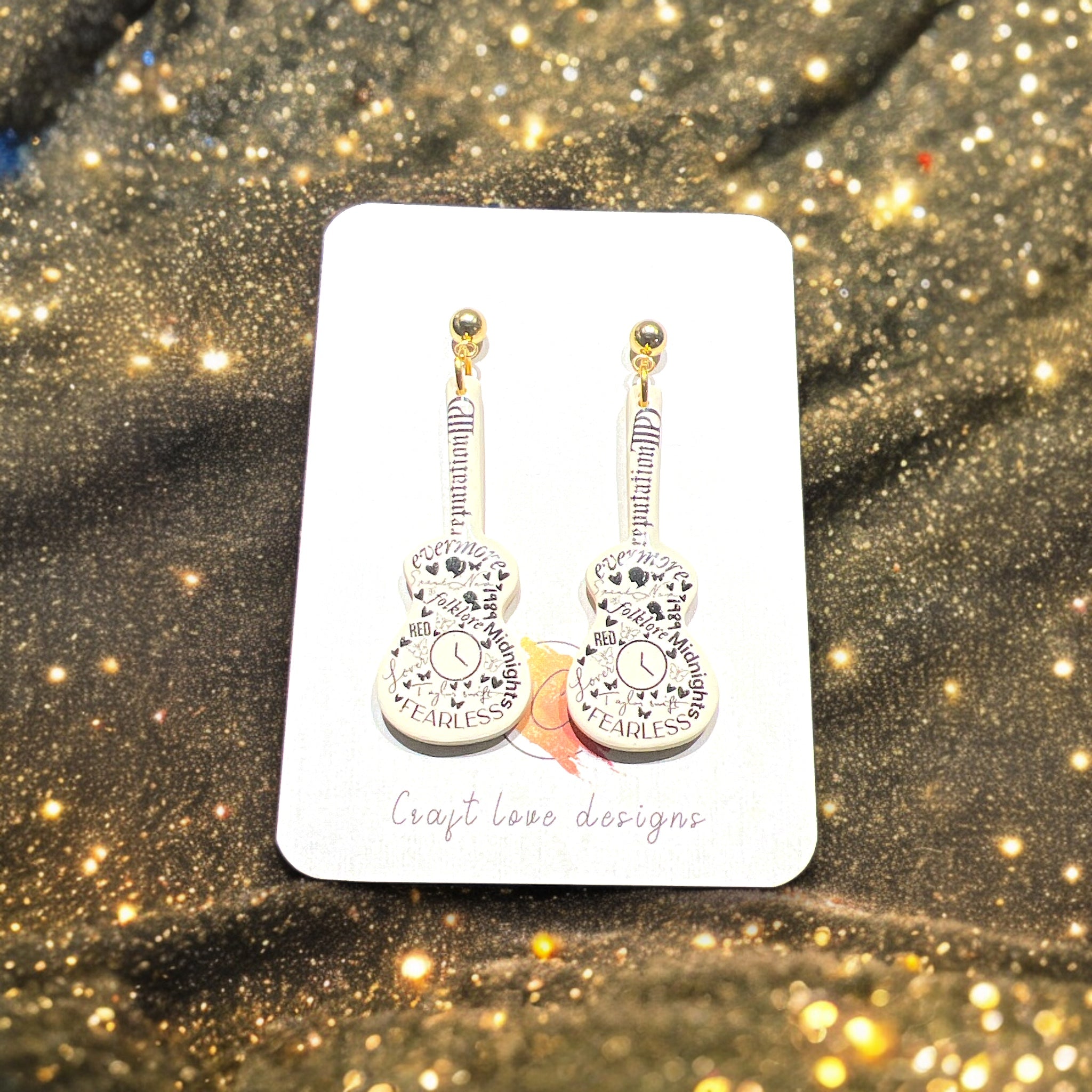 Swiftie Inspired Dangles Earrings